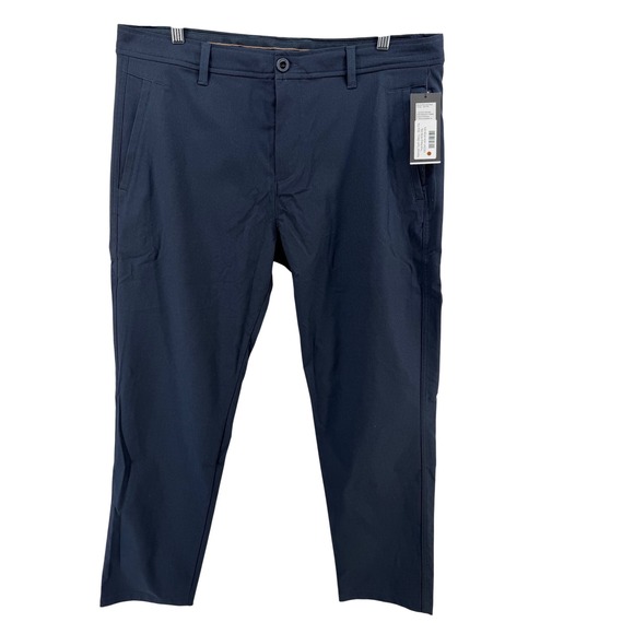 NEW Rhone Nomad Tech Chino Slim Fit Pants True Navy W36 L30 102241-404 Mens